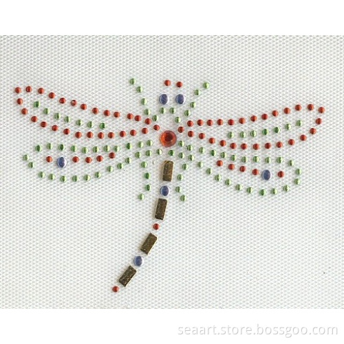dragonfly rhinestone transfer rhinestone